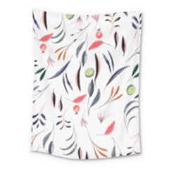 Watercolor Tablecloth Fabric Design Medium Tapestry by Sapixe