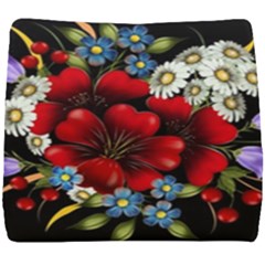 Flower Decoration Bouquet Of Flowers Seat Cushion by Sapixe
