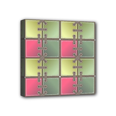 Seamless Pattern Seamless Design Mini Canvas 4  X 4  (stretched) by Sapixe