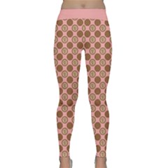 Qt Pie Polka Dot Pattern Classic Yoga Leggings by emilyzragz