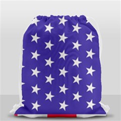 Day Independence July Background Drawstring Bag (small) by Sapixe