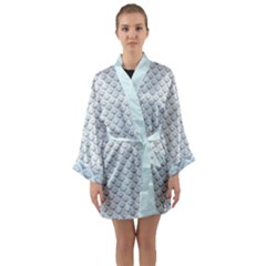 Sparkly Diamond Pattern Long Sleeve Kimono Robe by emilyzragz
