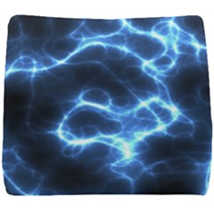 Electricity Blue Brightness Bright Seat Cushion by Sapixe