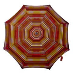 Abstract Stripes Color Game Hook Handle Umbrellas (small) by Sapixe