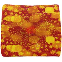 Christmas Star Advent Background Seat Cushion by Sapixe