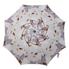 Fishes And Flowers Hook Handle Umbrellas (large) by burpdesignsA