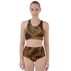 Paper Art Paper Art Eddy Yellow Racer Back Bikini Set by Sapixe