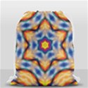 Pattern Abstract Background Art Drawstring Bag (Small) View1