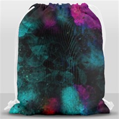 Background Art Abstract Watercolor Drawstring Bag (large) by Sapixe