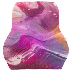 Background Art Abstract Watercolor Car Seat Back Cushion  by Sapixe