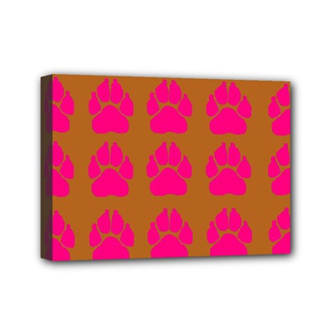 Puddy Paw Mini Canvas 7  X 5  (stretched) by ArtworkByPatrick