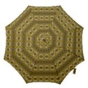 Golden Ornate Pattern Hook Handle Umbrellas (Medium) View1