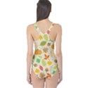 Thanksgiving pattern One Piece Swimsuit View2