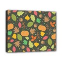 Thanksgiving pattern Canvas 10  x 8  (Stretched) View1
