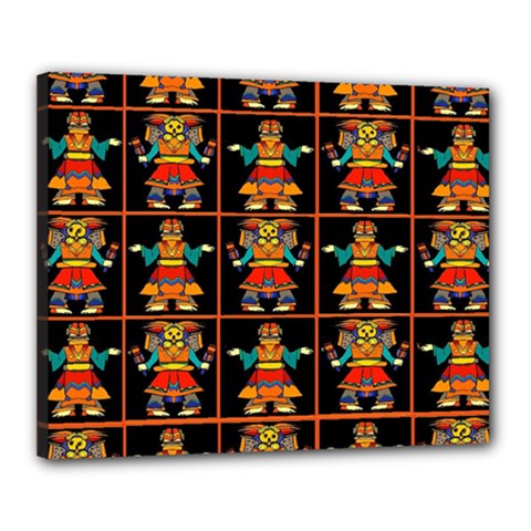 Egyptian Canvas 20  X 16  (stretched) by ArtworkByPatrick