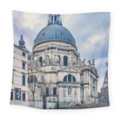 Santa Maria Della Salute Church, Venice, Italy Square Tapestry (large) by dflcprintsclothing
