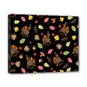 Thanksgiving Turkey pattern Canvas 10  x 8  (Stretched) View1