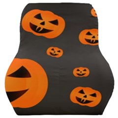 Halloween Pumpkin Autumn Fall Car Seat Back Cushion  by Sapixe