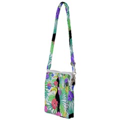 Leaves Tropical Nature Green Plant Multi Function Travel Bag by Sapixe