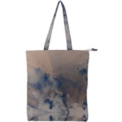 Deep Time Clouds Double Zip Up Tote Bag by LoolyElzayat