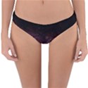 Eagle Nebula Wine Pink and Purple pastel Stars Astronomy Reversible Hipster Bikini Bottoms View1