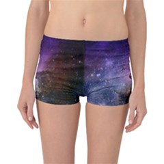 Carina Nebula Ngc 3372 The Grand Nebula Pink Purple And Blue With Shiny Stars Astronomy Reversible Boyleg Bikini Bottoms by genx