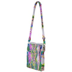Abstract Oriental Lilies In My Rubio Garden Multi Function Travel Bag by myrubiogarden
