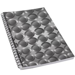 Metal Circle Background Ring 5 5  X 8 5  Notebook New by Simbadda