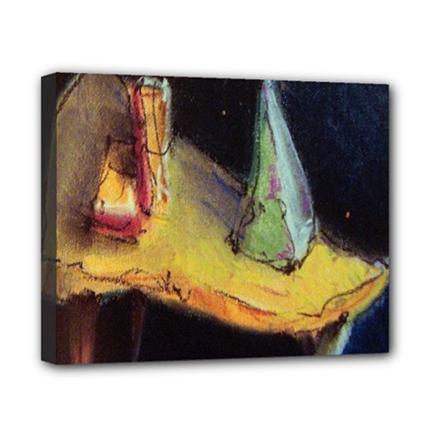 Cosmicchristmastree Canvas 10  X 8  (stretched) by chellerayartisans