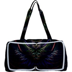 Fractal Colorful Pattern Fantasy Multi Function Bag by Wegoenart