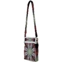 Fractal Floral Fantasy Flower Multi Function Travel Bag View2