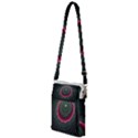 Fractal Circle Fantasy Texture Multi Function Travel Bag View1