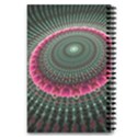 Fractal Circle Fantasy Texture 5.5  x 8.5  Notebook New View2