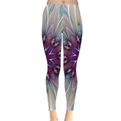 Mandala Kaleidoscope Ornament Leggings  by Wegoenart
