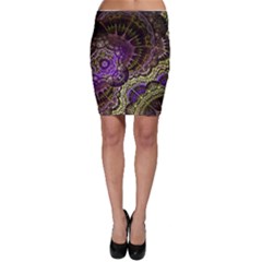 Abstract Fractal Art Design Bodycon Skirt by Wegoenart