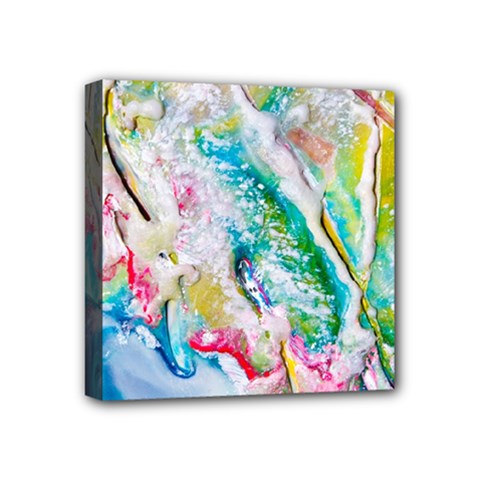Art Abstract Abstract Art Mini Canvas 4  X 4  (stretched) by Wegoenart