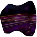 Abstract Cosmos Space Particle Velour Head Support Cushion View4