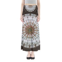 Dome Glass Architecture Glass Dome Full Length Maxi Skirt by Wegoenart