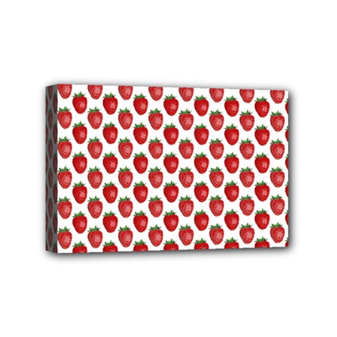Colorful Shiny Eat Edible Food Mini Canvas 6  X 4  (stretched) by Wegoenart