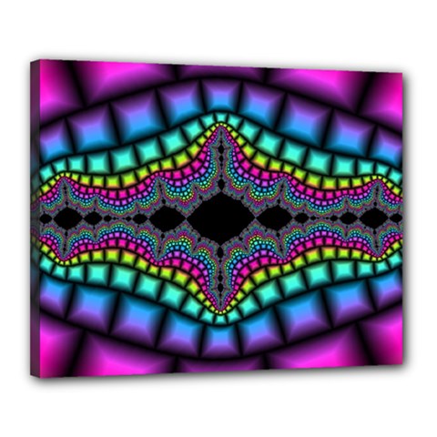 Fractal Art Artwork Digital Art Canvas 20  X 16  (stretched) by Wegoenart