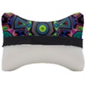 Abstract Art Background Seat Head Rest Cushion View2