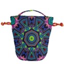 Abstract Art Background Drawstring Bucket Bag View2