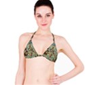 Fish Underwater Cubism Mosaic Bikini Top View1
