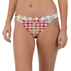 Valentine Valentines Day Card Love Band Bikini Bottom by Wegoenart