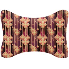 Seamless Pattern Pattern Seat Head Rest Cushion by Wegoenart