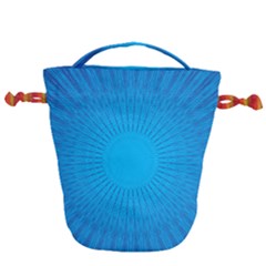 Background Rays Background Image Drawstring Bucket Bag by Wegoenart