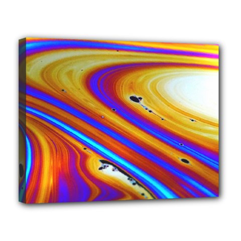 Abstract Architecture Background Canvas 14  X 11  (stretched) by Wegoenart