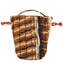 Abstract Architecture Background Drawstring Bucket Bag View1