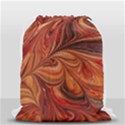 Marbled Paper Mottle Color Movement Drawstring Bag (Small) View2