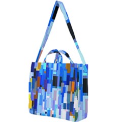 Color Colors Abstract Colorful Square Shoulder Tote Bag by Pakrebo